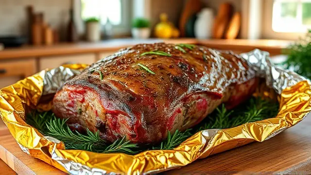Judy's Roasted Beef in Foil