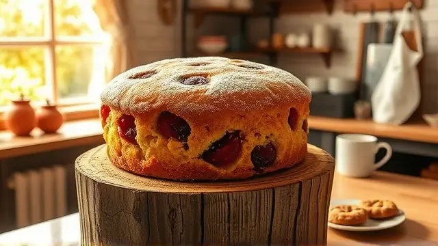 Judy's Plum Nutty Cake