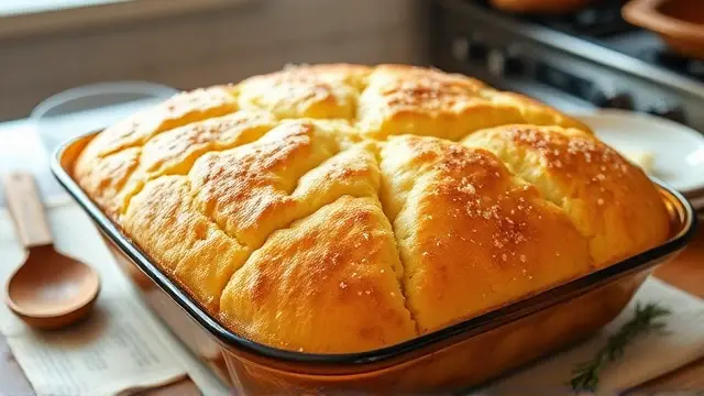 Lynn's Batter (Spoon) Bread (soft cornmeal batter bread)