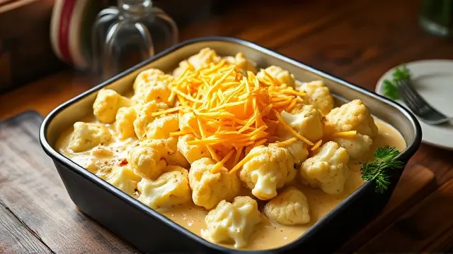 Pat's Creamed Cauliflower