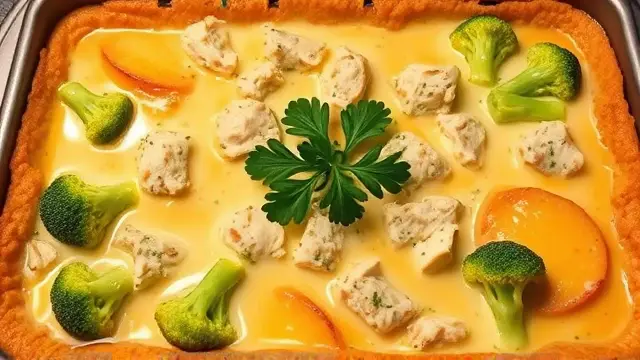 Blanche's Chicken Broccoli Casserole