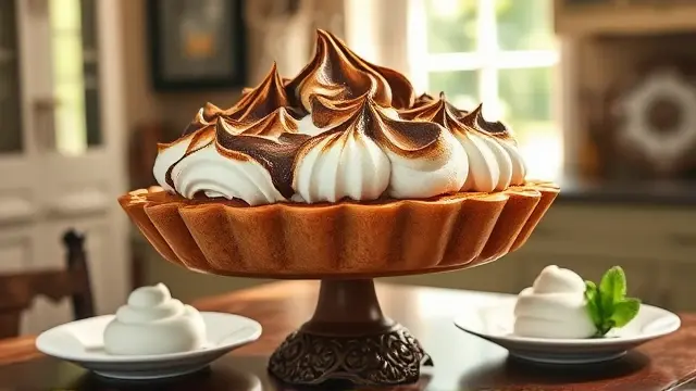 Judy's Chocolate Meringue Pie