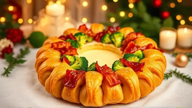 Christmas Appetizer Wreath