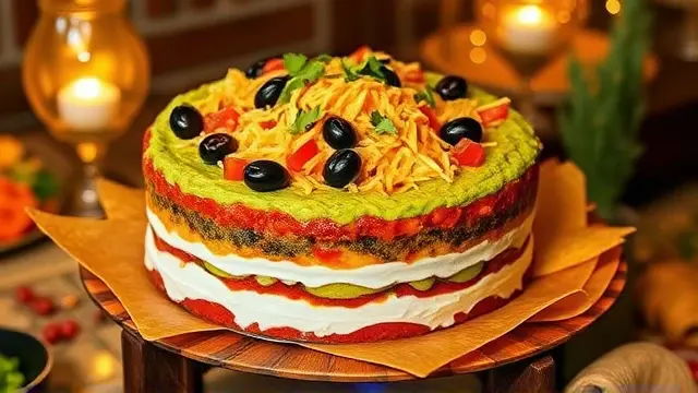 Six Layer Maxican Dip