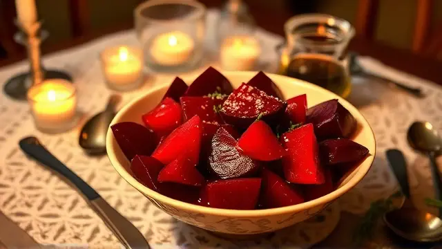 Kae's Harvard Beets (sweet-sour glazed beets)