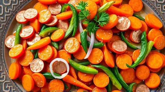 Kae's Copper Pennies (Marinated Carrots)