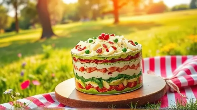 Lynn's Seven Layer Salad