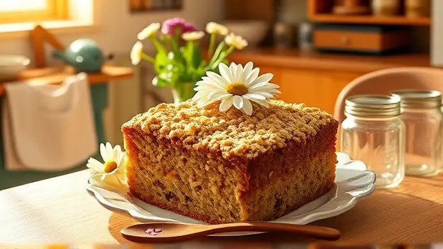 Daisy Oatmeal Cake