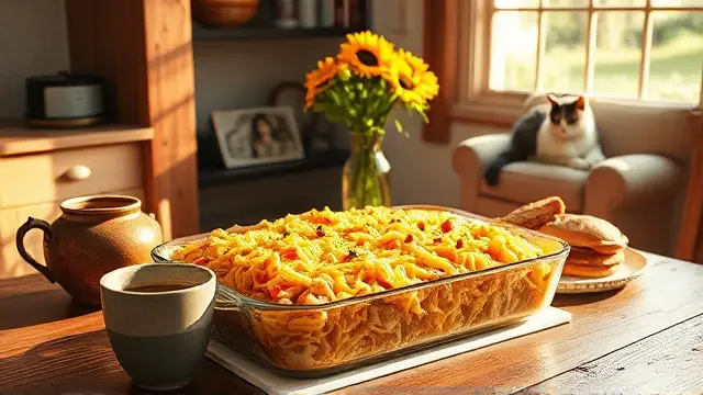Judy's Chicken Spaghetti Casserole