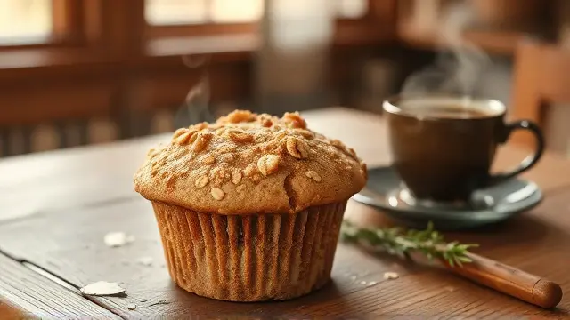 Apple Oatmeal Muffins