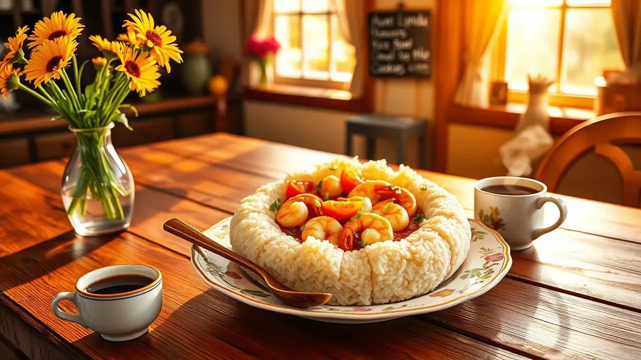 Lynda's Rice Bowl Shrimp