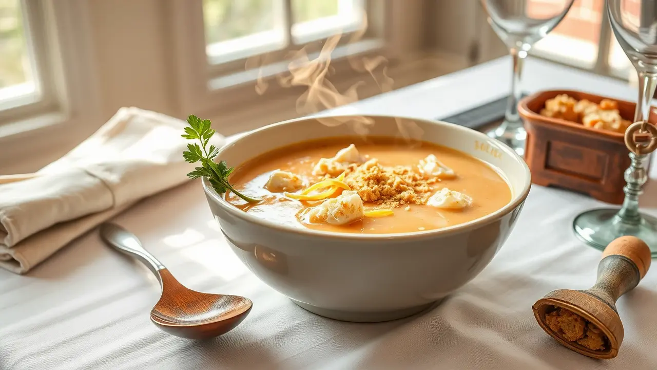 Traditional Charleston Crab Soup