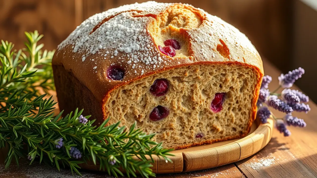 Cranberry Wheat Bread