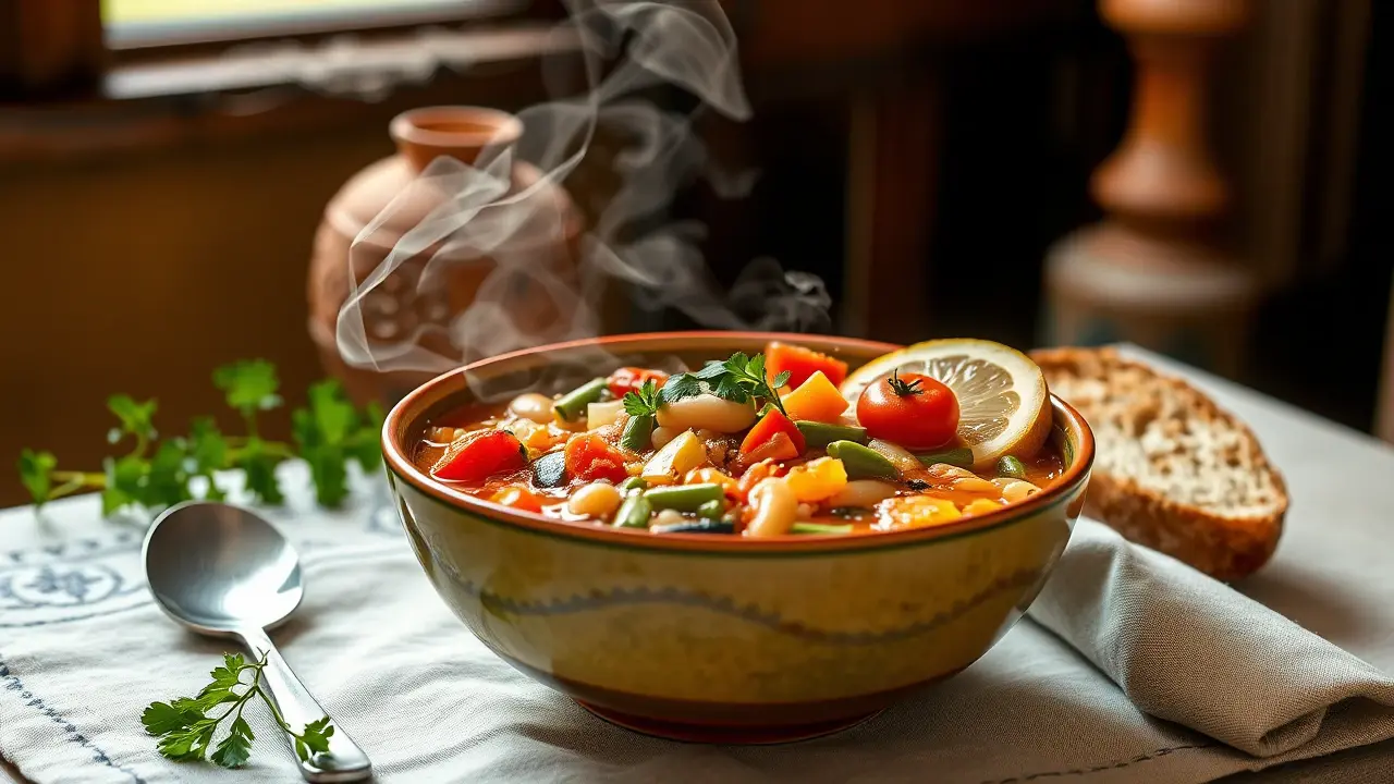 Diet-friendly Minestrone Soup