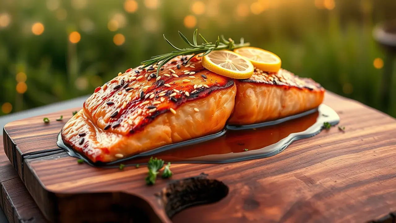 Eli's Cedar Plank Salmon