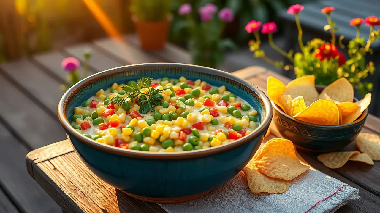 Harriet's Corn and Field Pea Dip