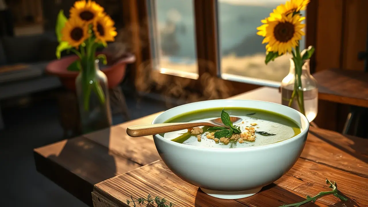 Cream of Spinach Soup