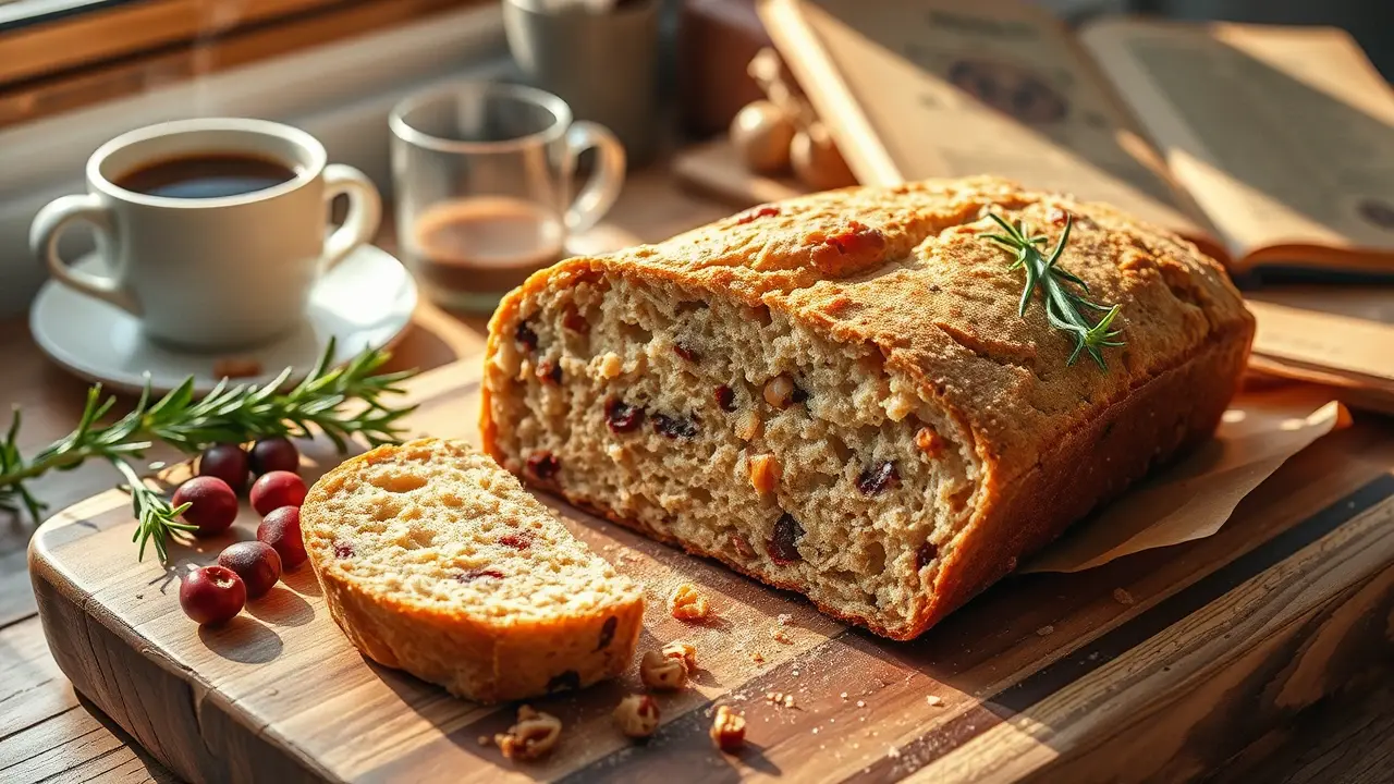 Whole Wheat Raisin Nut Bread