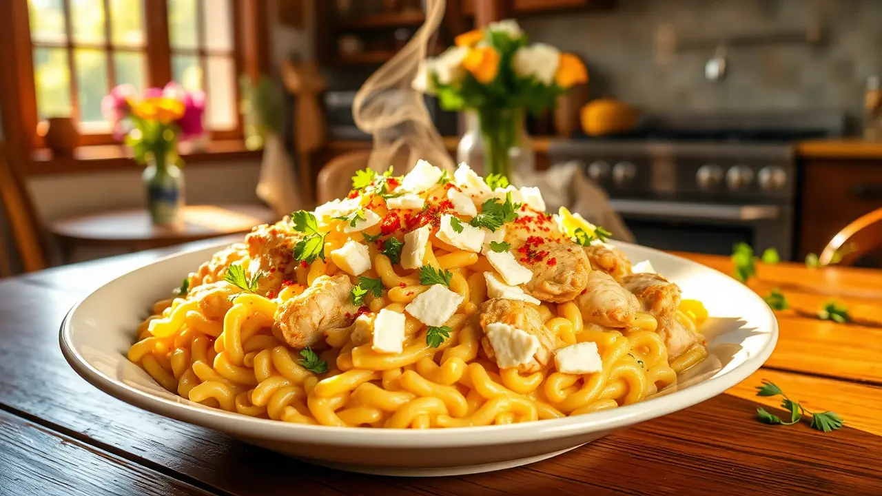 Cheesy Lemon Chicken Orzo