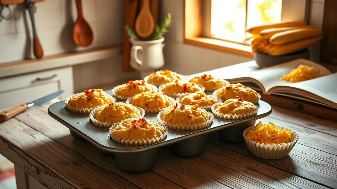 Spicy Corn Muffin (variation on the familar quick corn muffin mix)