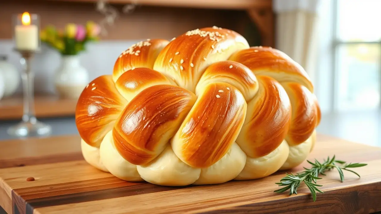 Braided Challah from Scratch (braided Jewish egg bread)