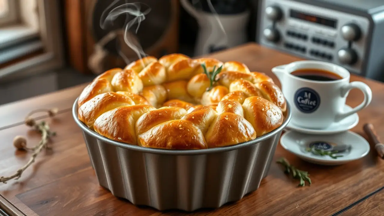 Garlic Pull-Apart Bread