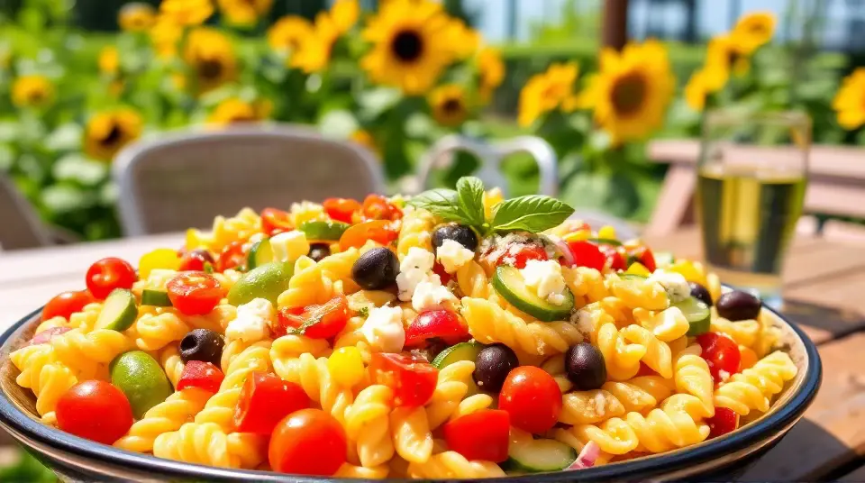 Summer Vegatable Pasta Salad
