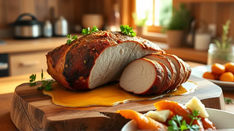 Pressure Cooker Pork Loin