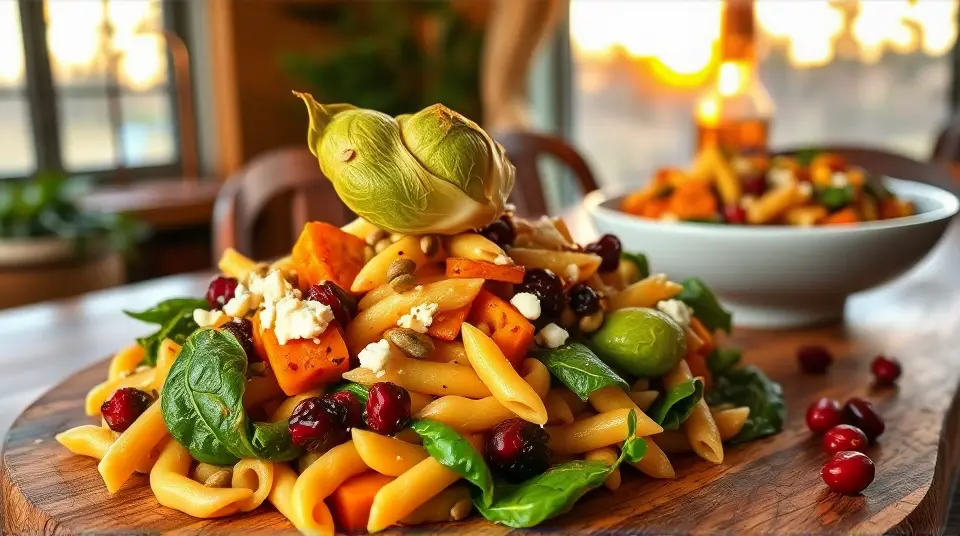Fall Harvest Pasta Salad
