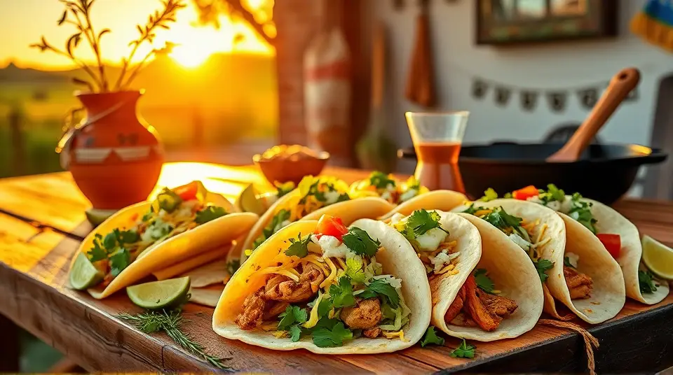 Zesty Lime Chicken Soft Tacos 🌮🌿