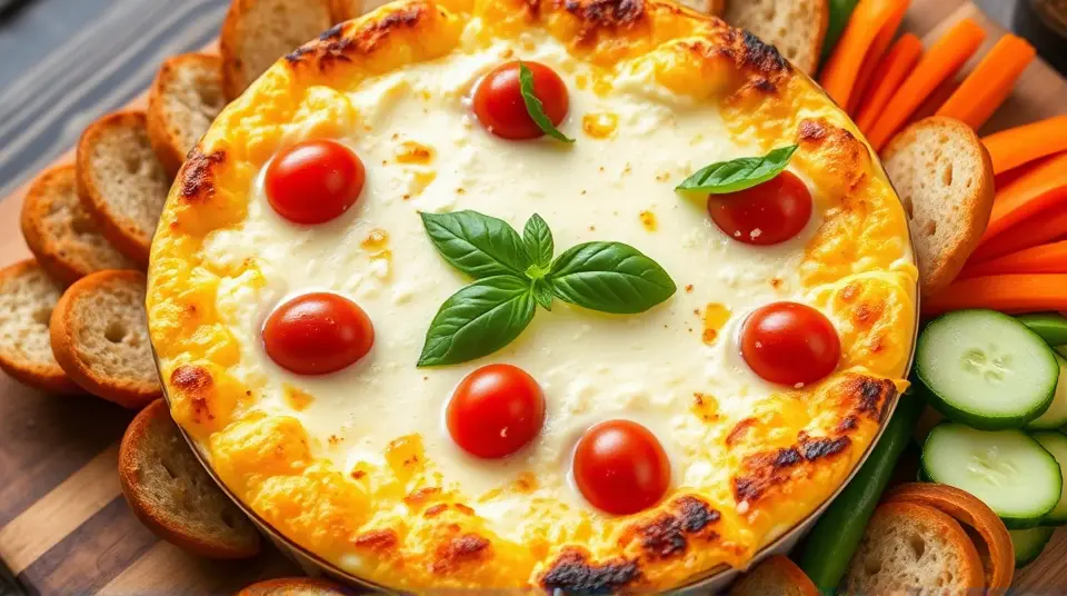 Hot Caprese Dip