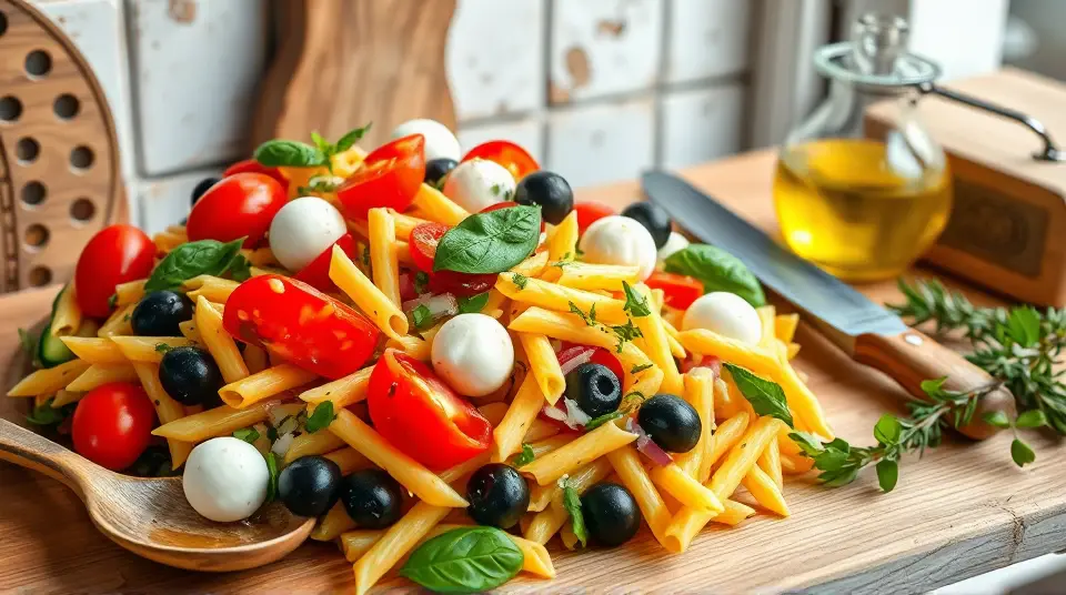 Pesto Pasta Salad