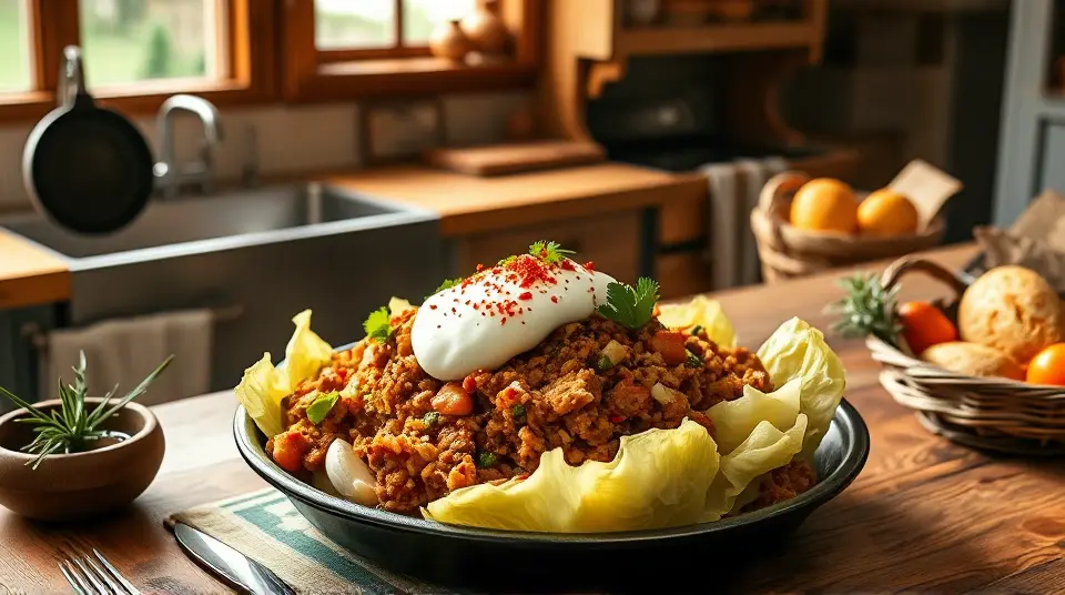 Spicy Unstuffed Cabbage