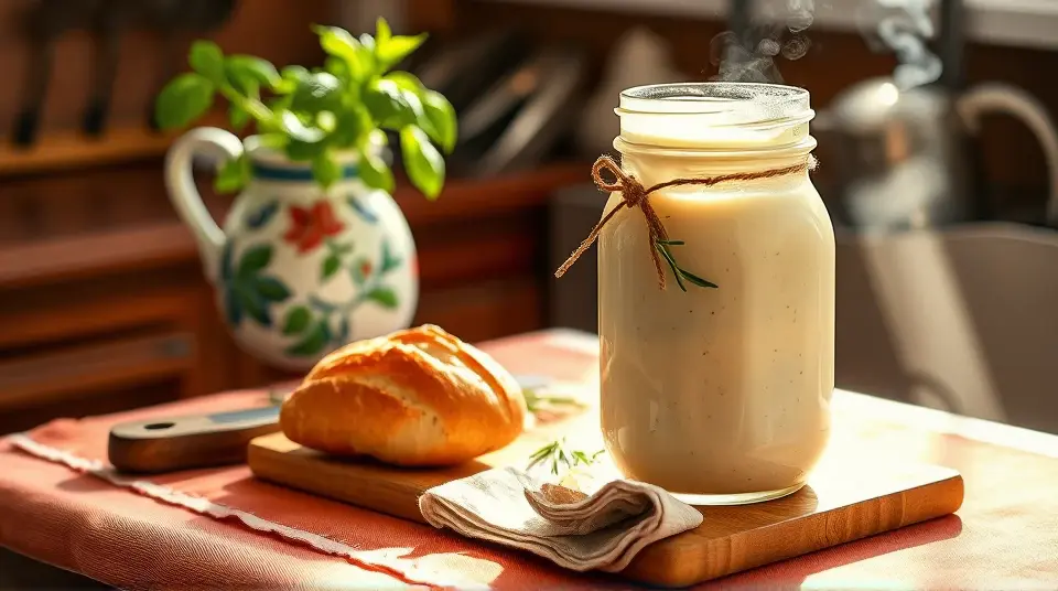 Homemade Creamy Cesar Salad Dressing