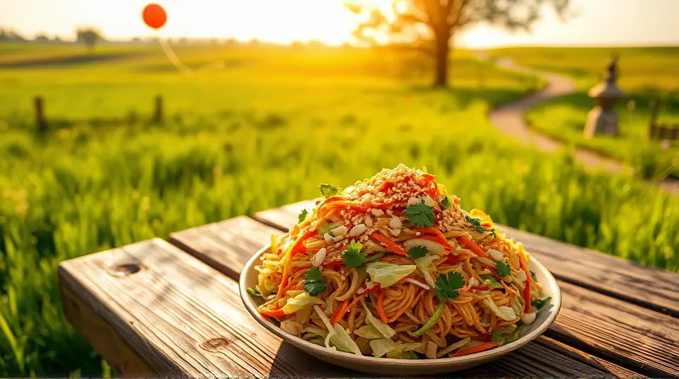 Ramen Noodle Cabbage Salad
