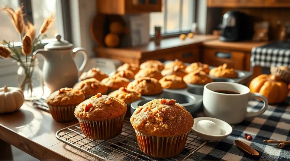 Pumpkin Spice Muffins