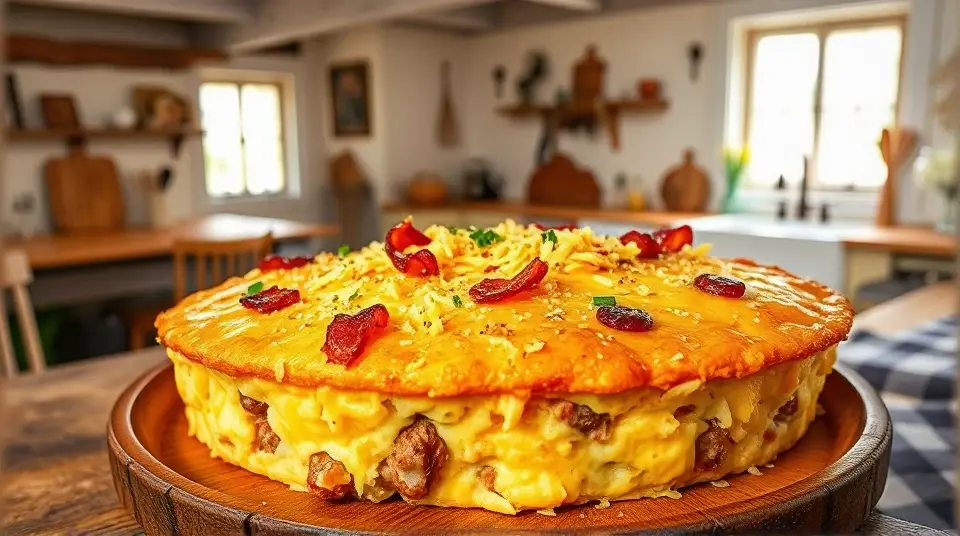 Hearty Hash Brown and Egg Casserole 🍽️🥚