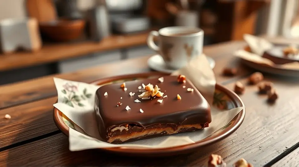 Chocolate Toffee Candy from Scratch