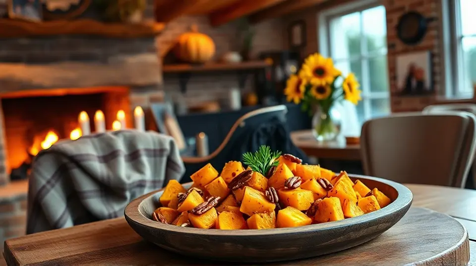 Cinnamon Roasted Butternut Squash