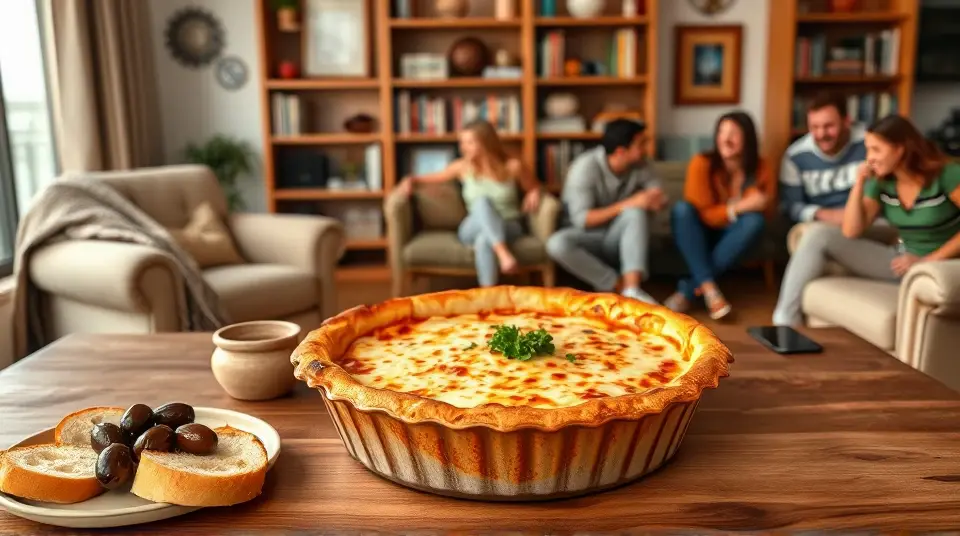 Cheesy Hot Pizza Dip 🍕🧀