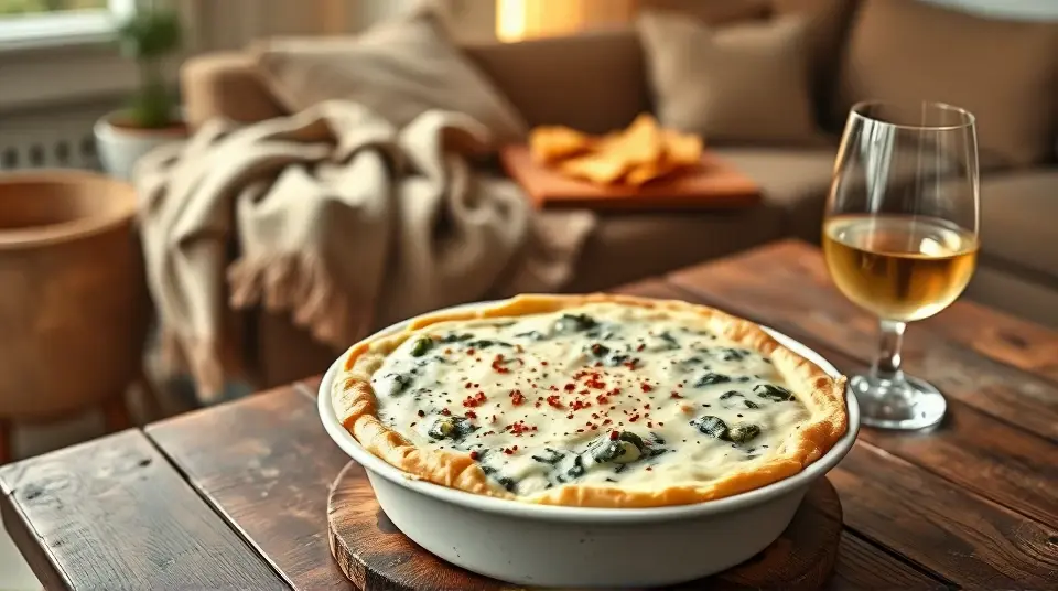 Creamy Spinach and Artichoke Dip 🥄🥬
