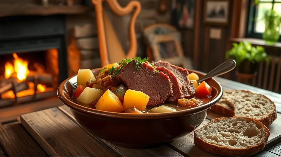 Hearty Corned Beef and Cabbage 🥩🥬