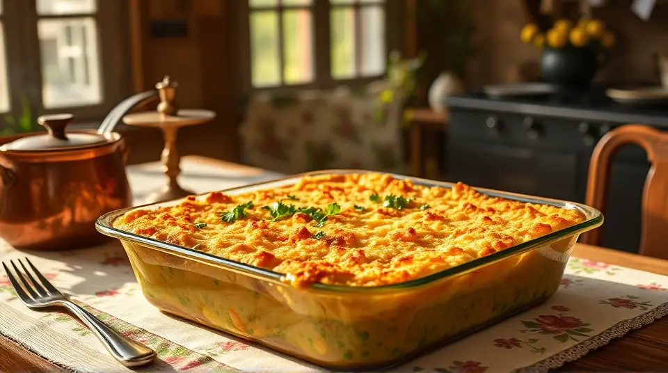 Thick and Creamy Pearl Onion Peas au Gratin