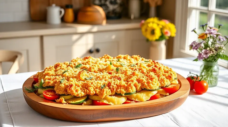 Tomato Zucchini Gratin