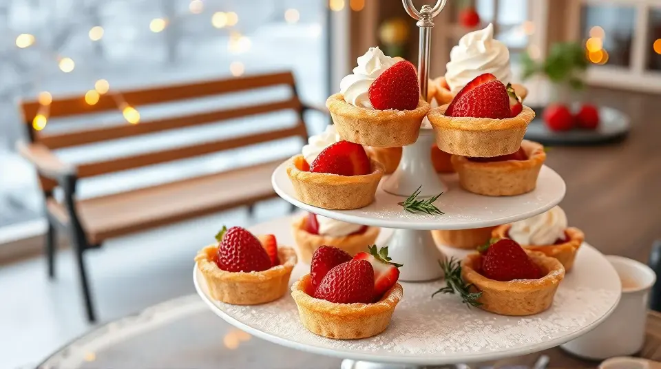 Valentine's Berry Delight Tarts 🍓💖