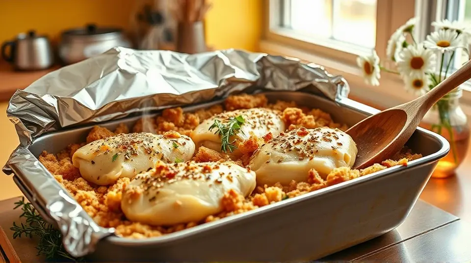 Cozy Swiss Chicken Casserole 🍗🧀