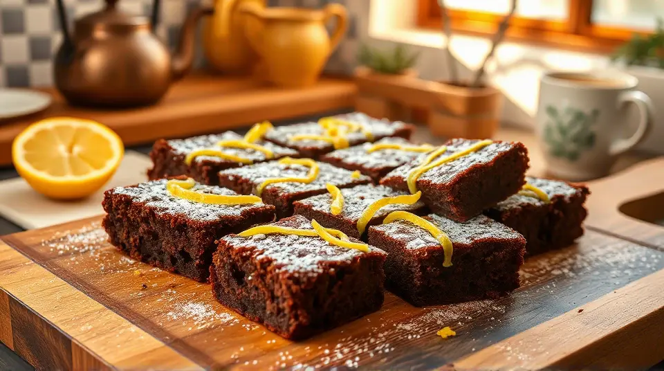 Lemon Brownies