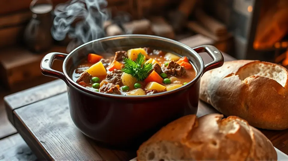 Slumgullion (beef and vegetable stew)