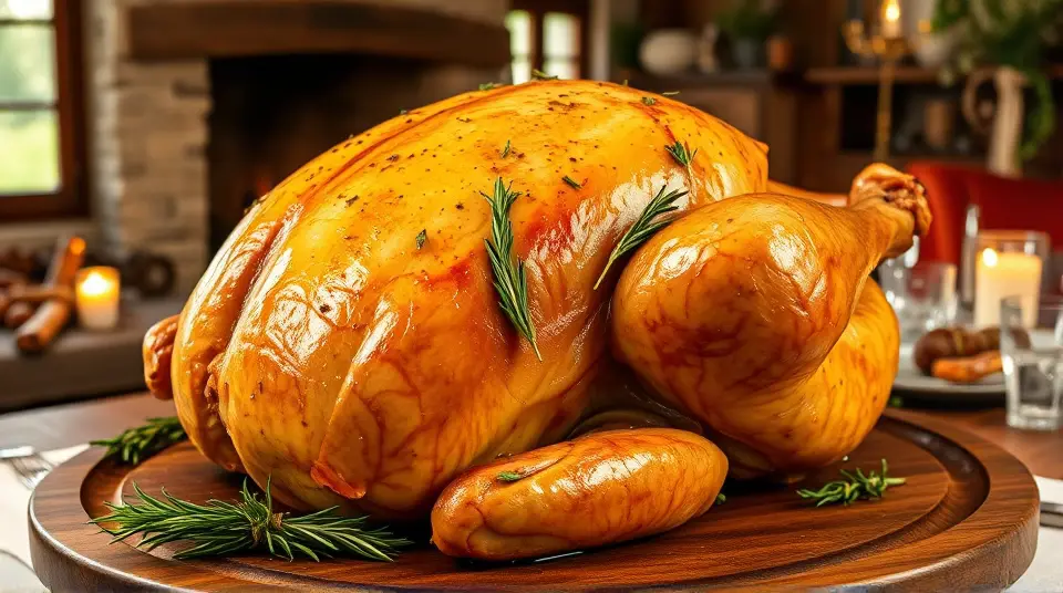 Rosemary Roasted Turkey 🦃🌿