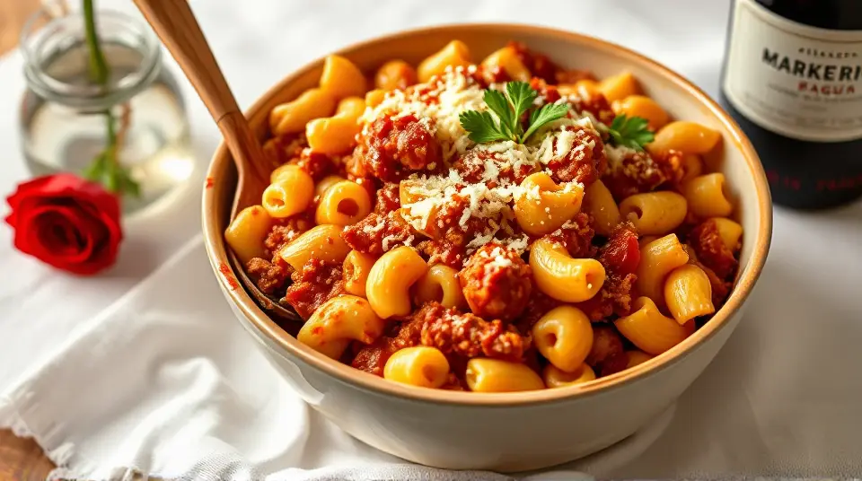 Hearty Turkey Ragu with Fontina and Parmesan 🍝🧀